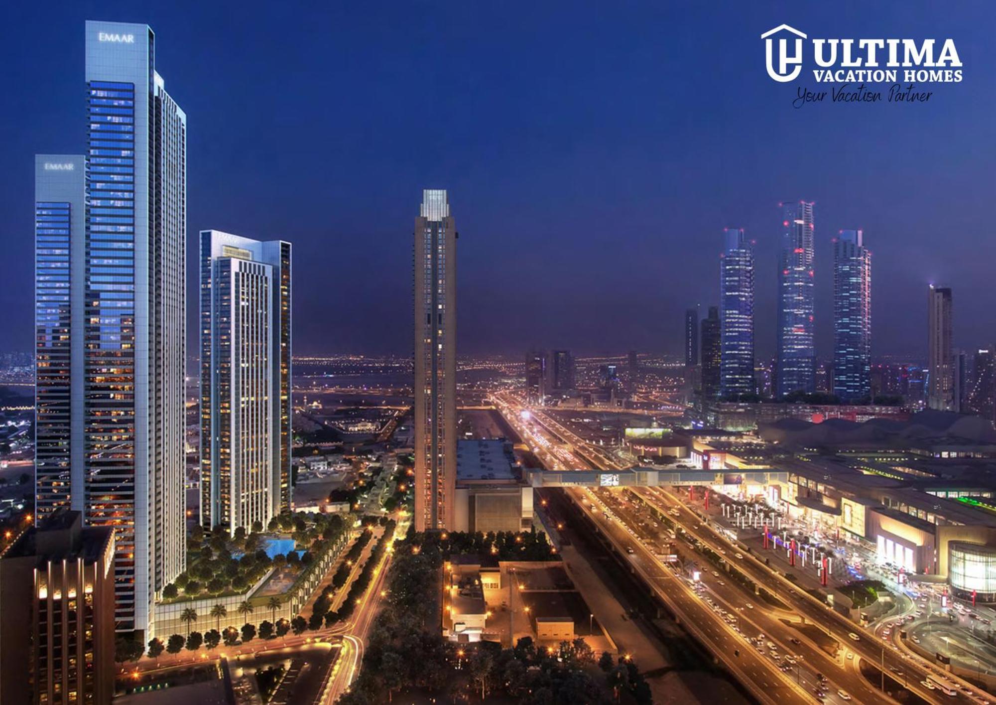 Elegant Apartment With Direct Access To Dubai Mall Exteriör bild