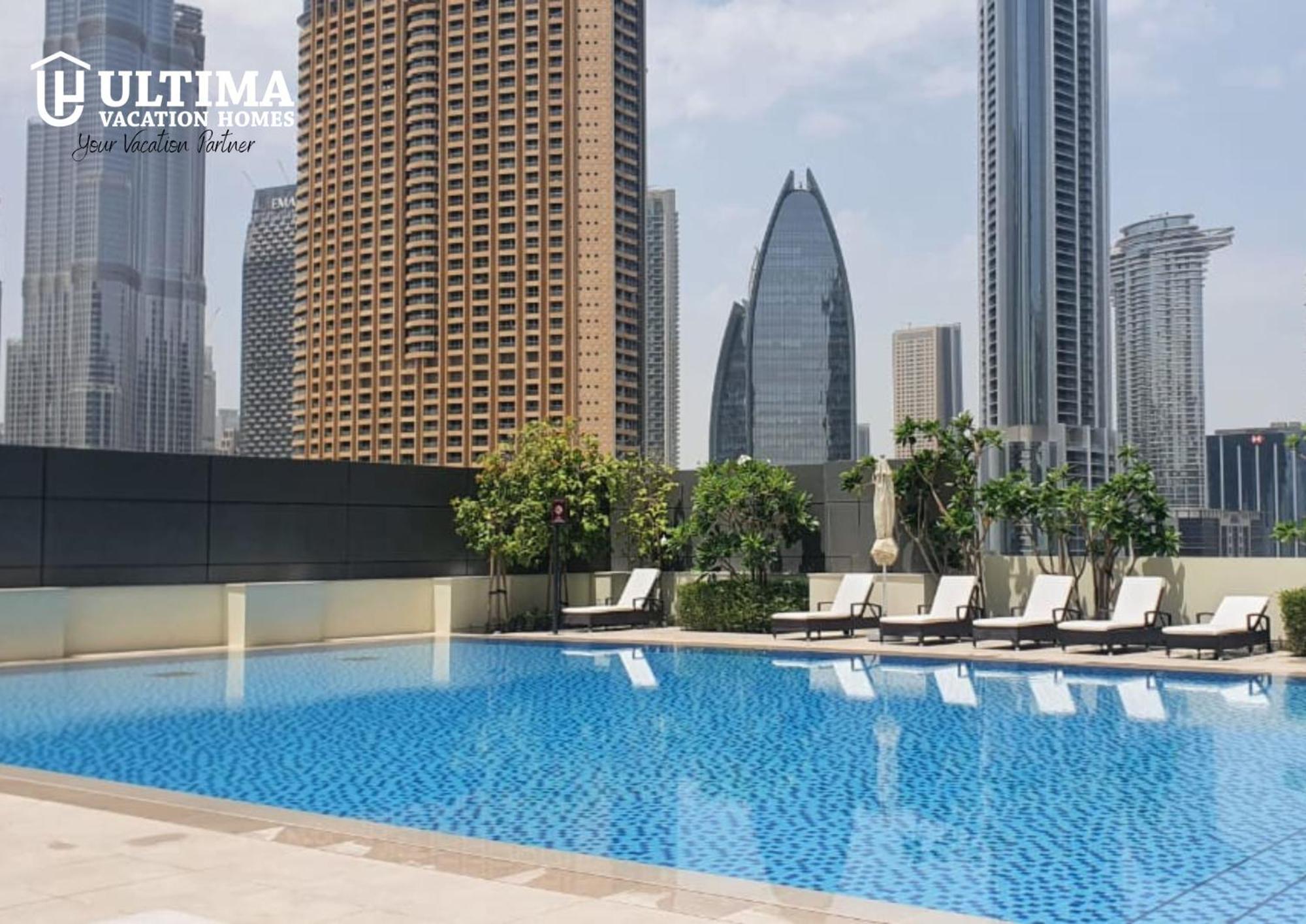 Elegant Apartment With Direct Access To Dubai Mall Exteriör bild