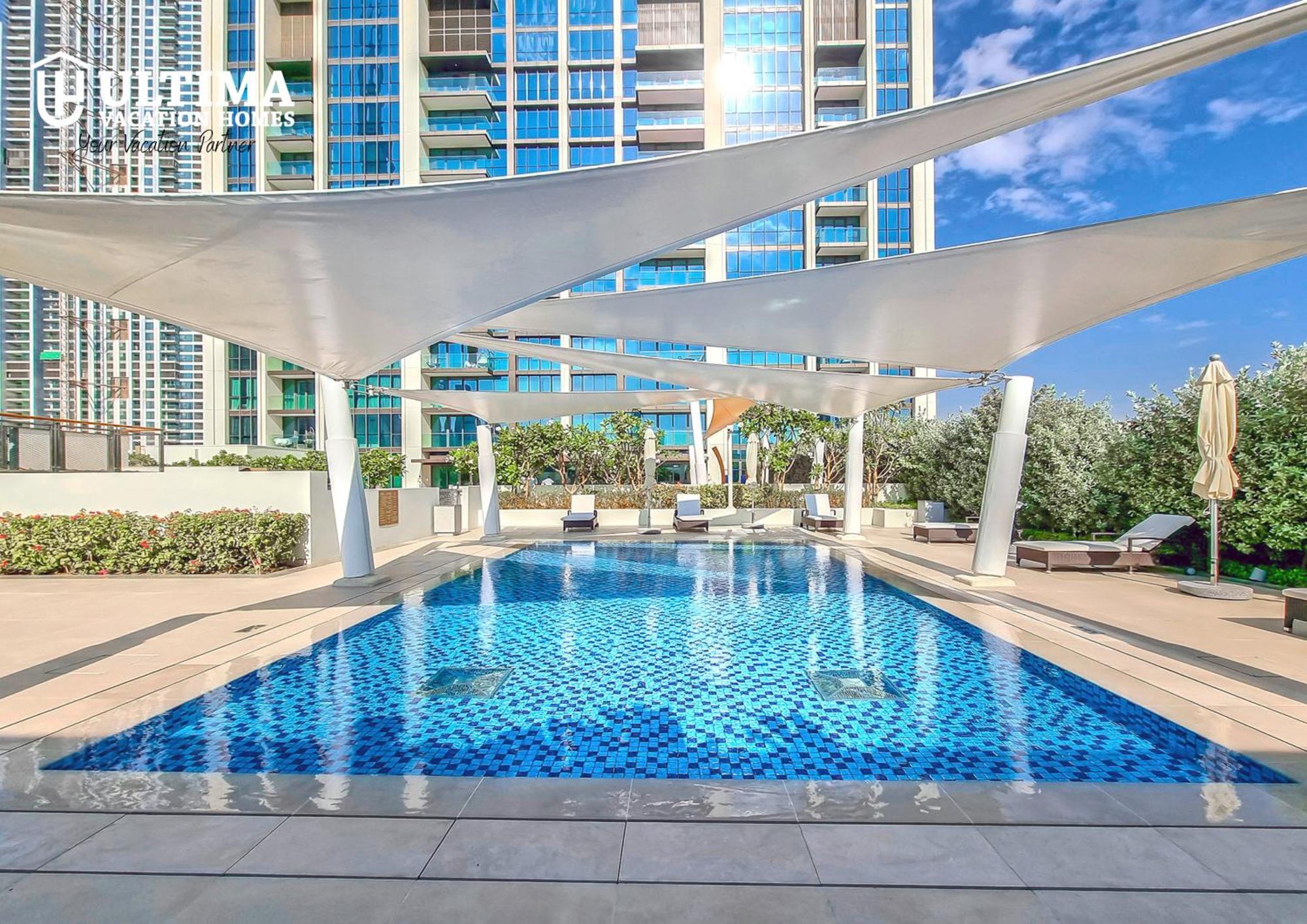 Elegant Apartment With Direct Access To Dubai Mall Exteriör bild