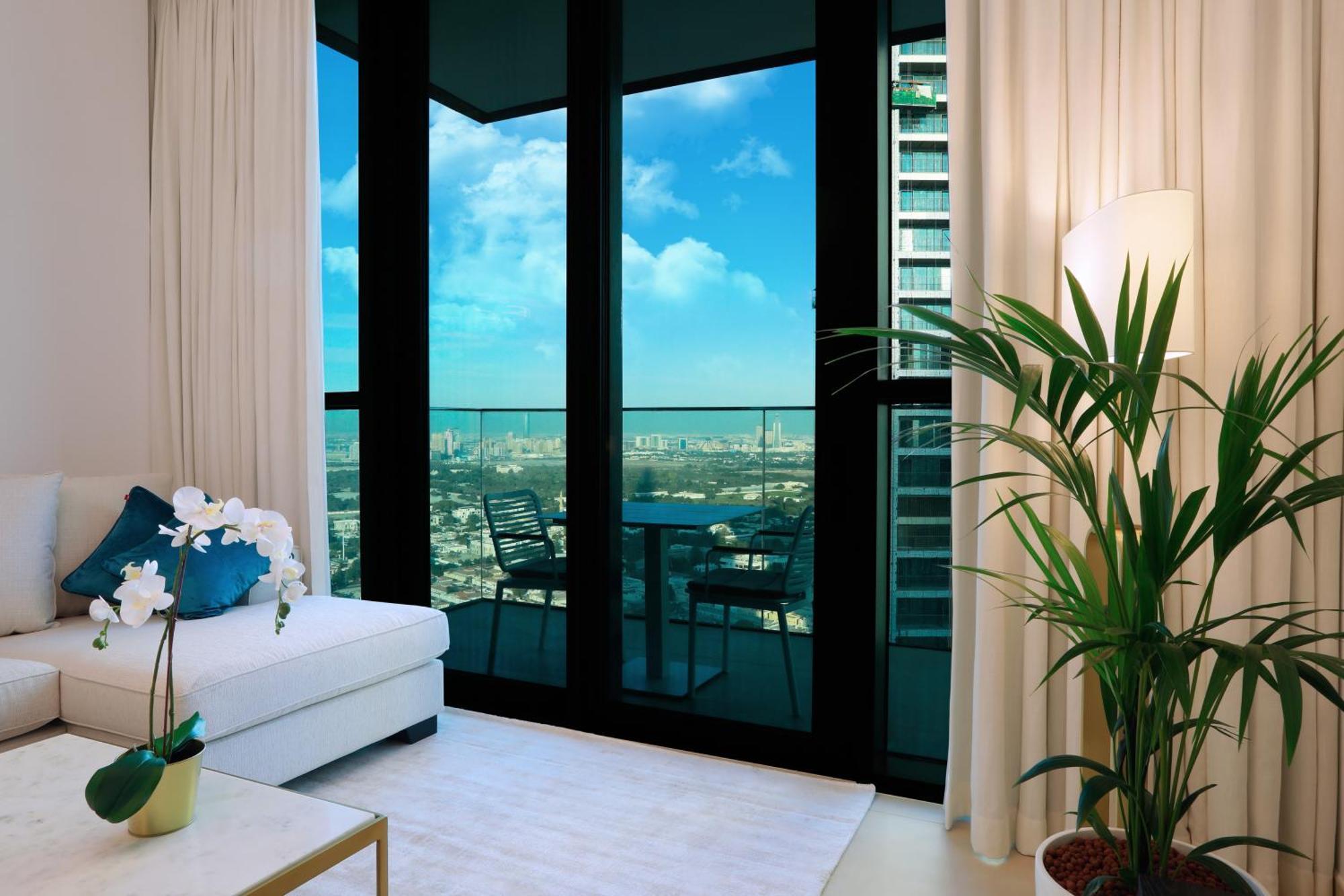 Elegant Apartment With Direct Access To Dubai Mall Exteriör bild