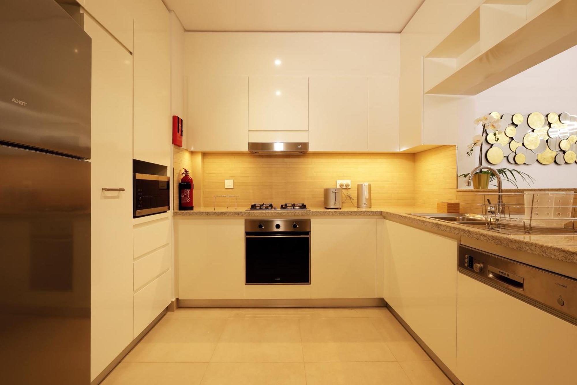 Elegant Apartment With Direct Access To Dubai Mall Exteriör bild