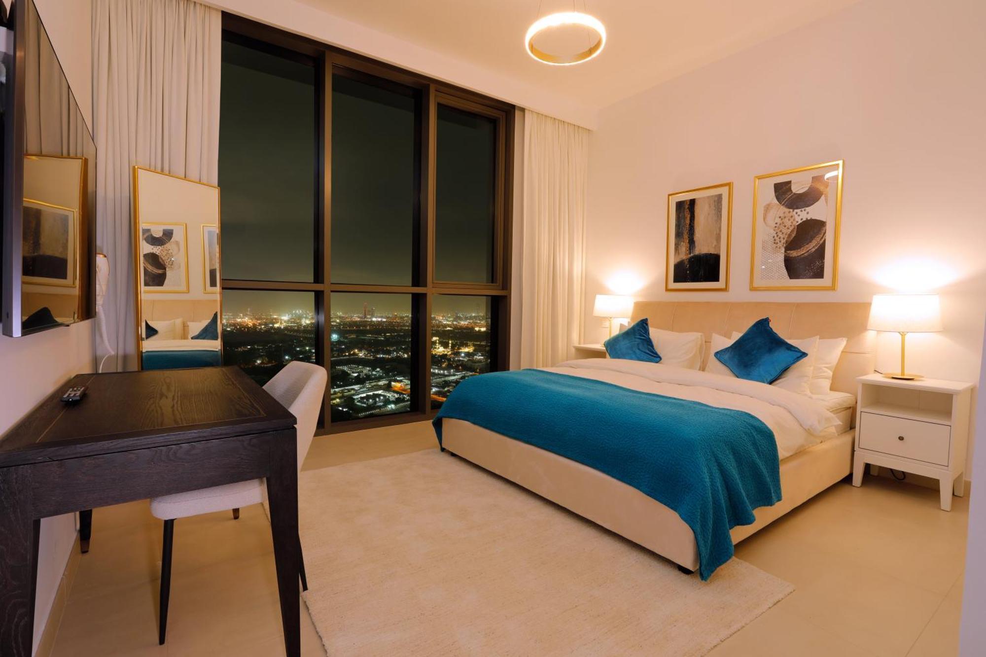 Elegant Apartment With Direct Access To Dubai Mall Exteriör bild