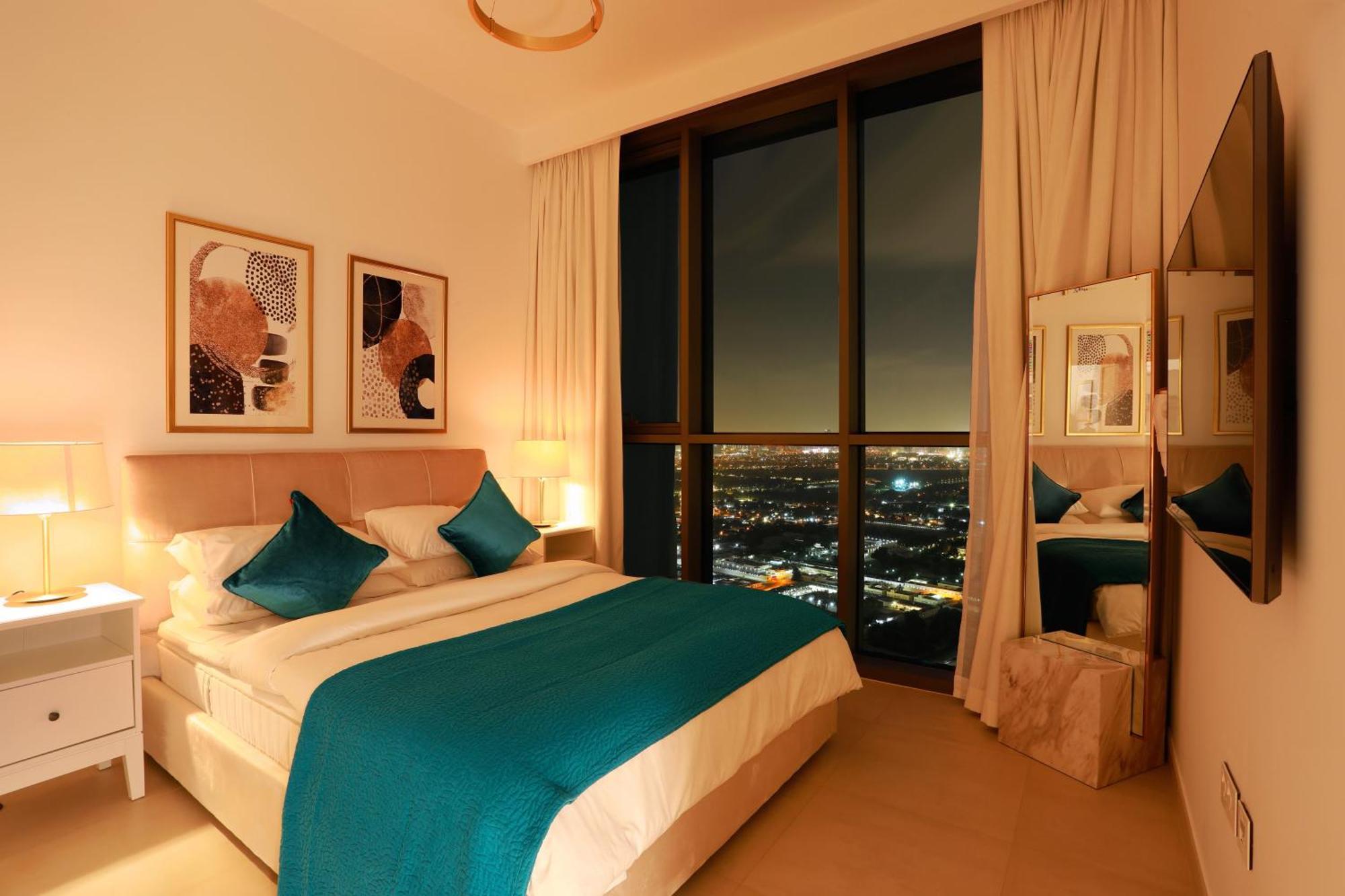 Elegant Apartment With Direct Access To Dubai Mall Exteriör bild